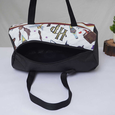 Personalised Printed Kids Duffle Bag & Box Pouch Gift Combo